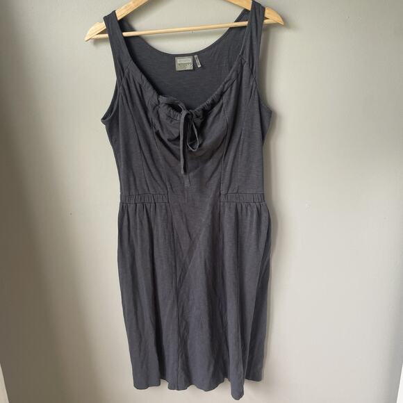 Athleta Womens Dress Size Small Gray Sleeveless Modal/cotton - Picture 1 of 7